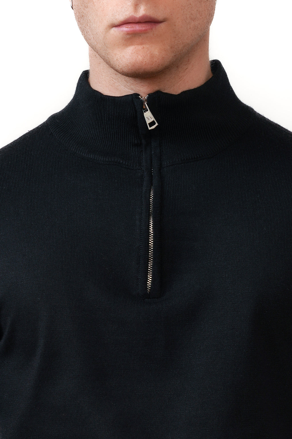 Valenci Halfzip Trøje med Stretch og Justerbar Krave