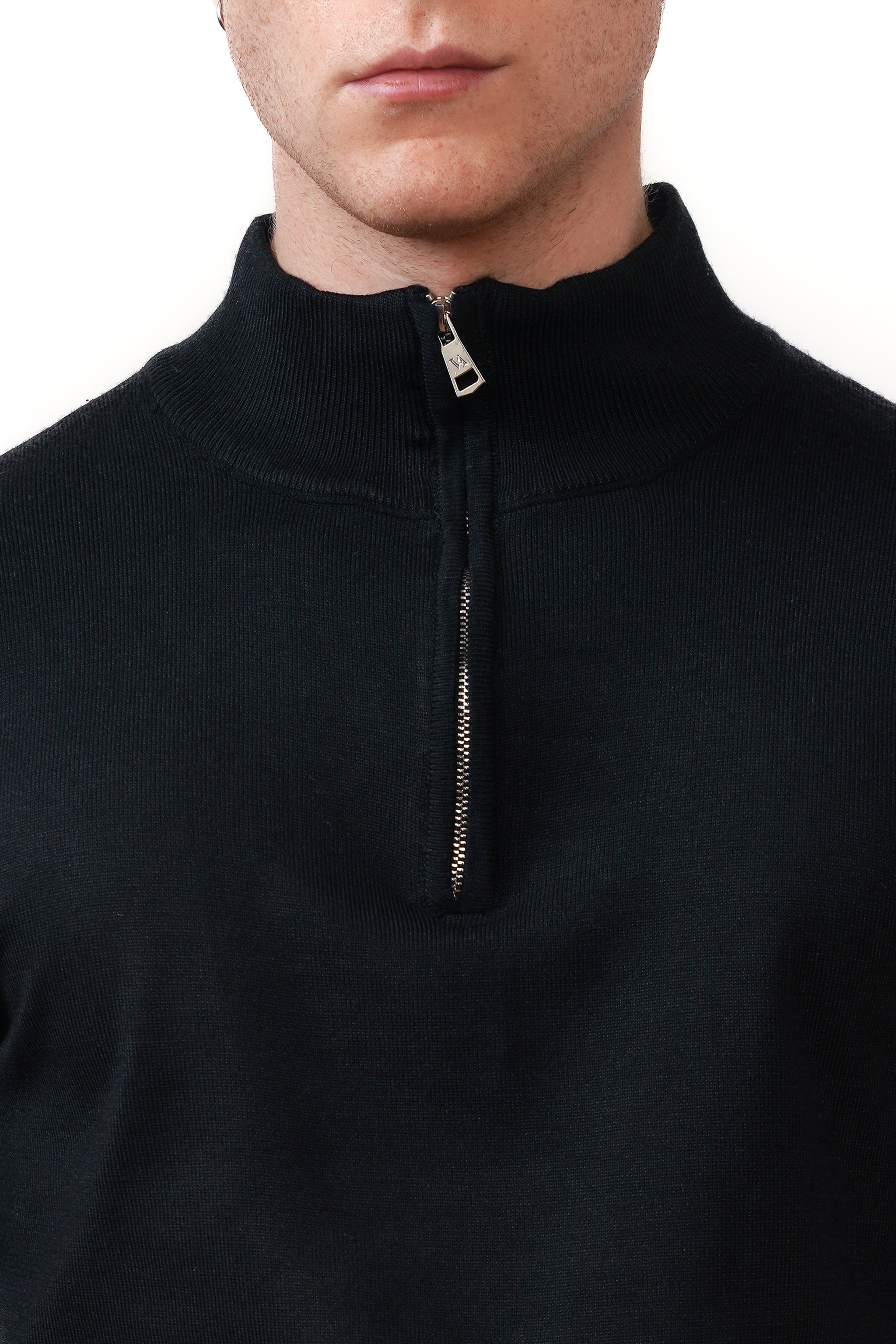 Valenci Halfzip Trøje med Stretch og Justerbar Krave