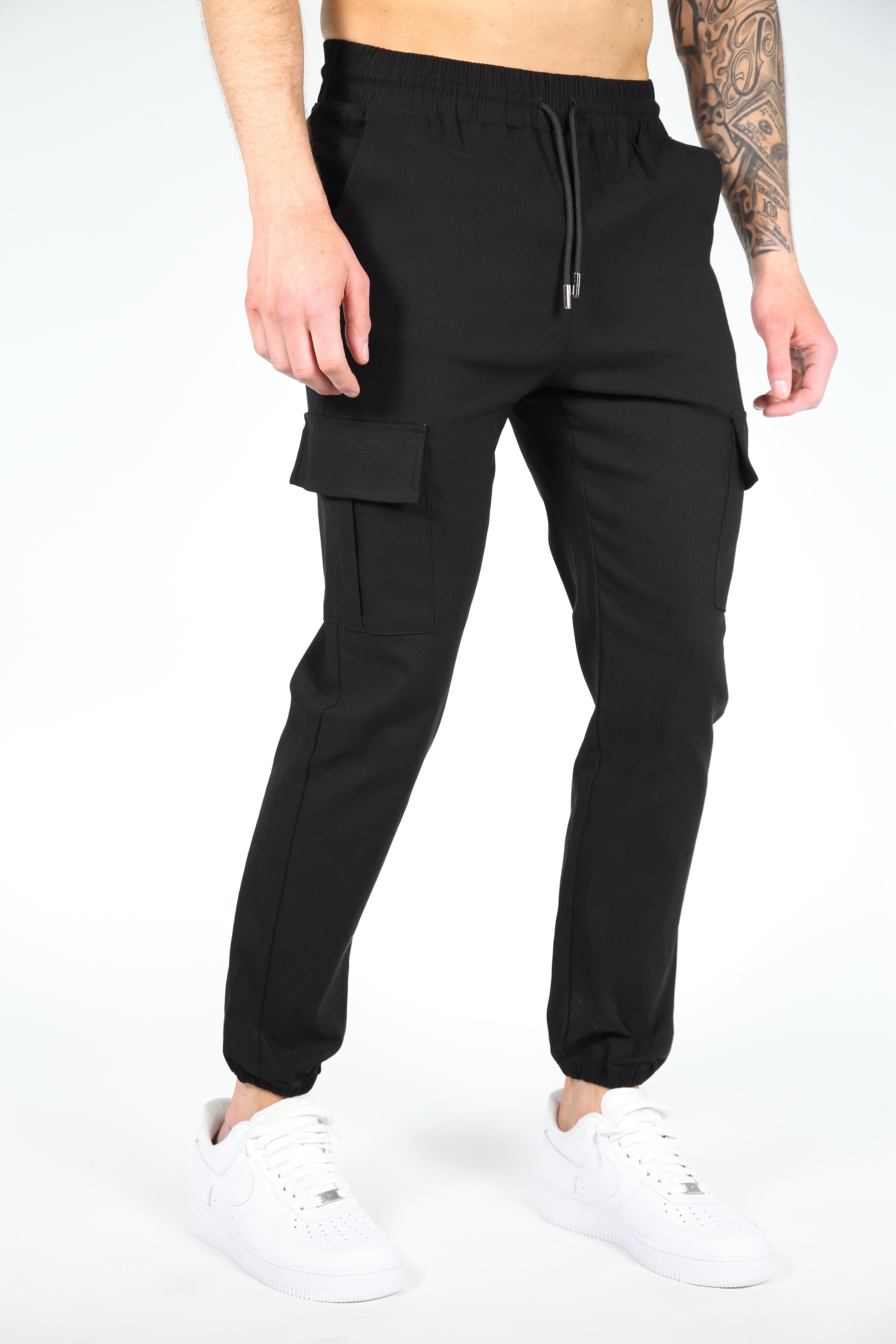Valenci Cargo Bukser med Slim Fit og Stretch Komfort