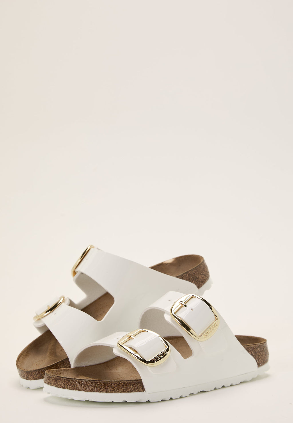 Læder Slip-In Sandaler med Store Spænder