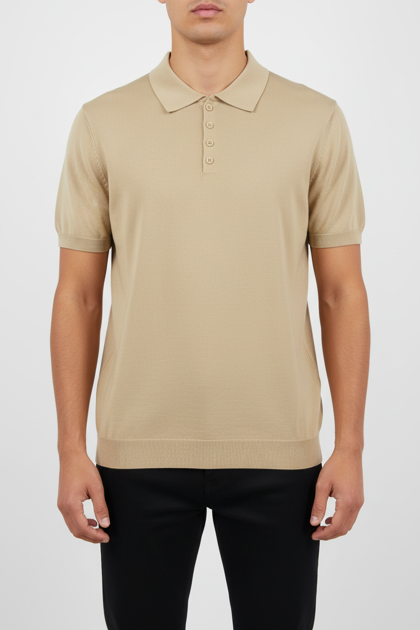 Vigo Polo med Micro-Mesh Struktur og Slim Pasform