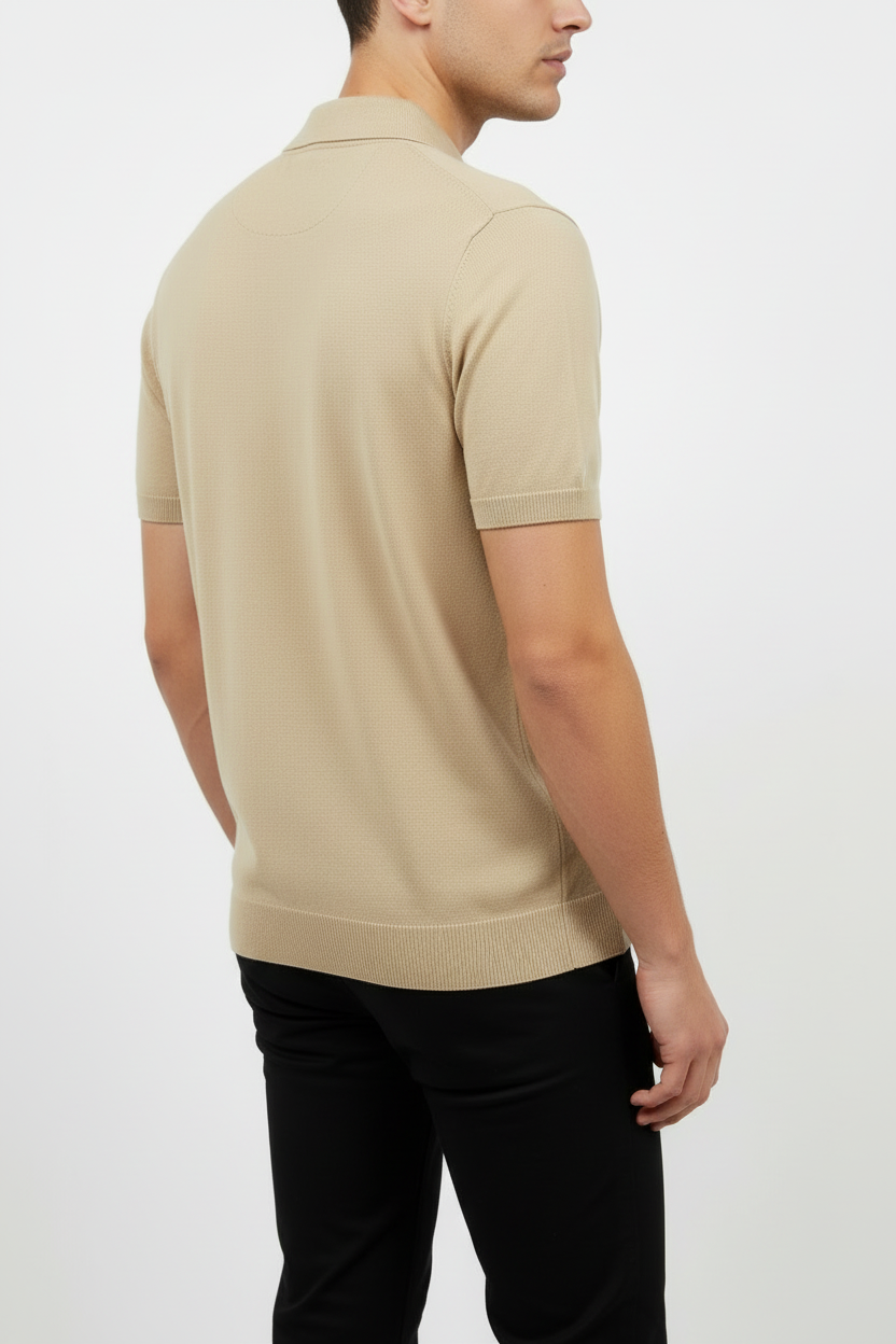 Vigo Polo med Micro-Mesh Struktur og Slim Pasform