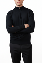 Valenci Halfzip Trøje med Stretch og Justerbar Krave